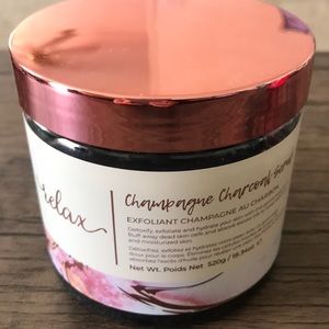 Champagne Charcoal Scub